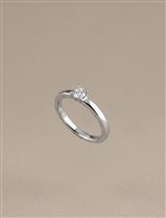 Anello Miss Miss Donna solitario in Oro bianco Diamante AN SOLITARIO 0.24 F VS